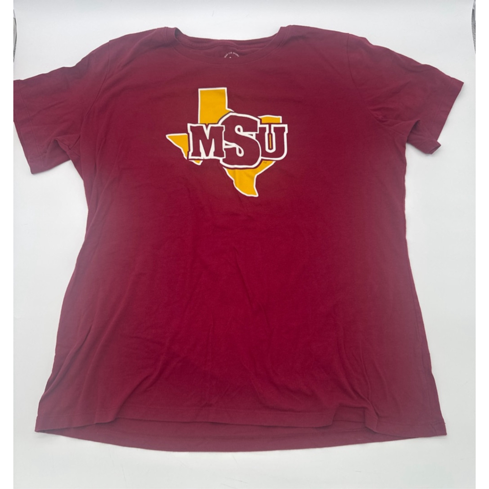 Women's MSU TEXAS Short Sleeve Tee XL
